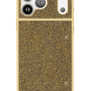 Elite Collection Gold Crystal Elegance iPhone Case